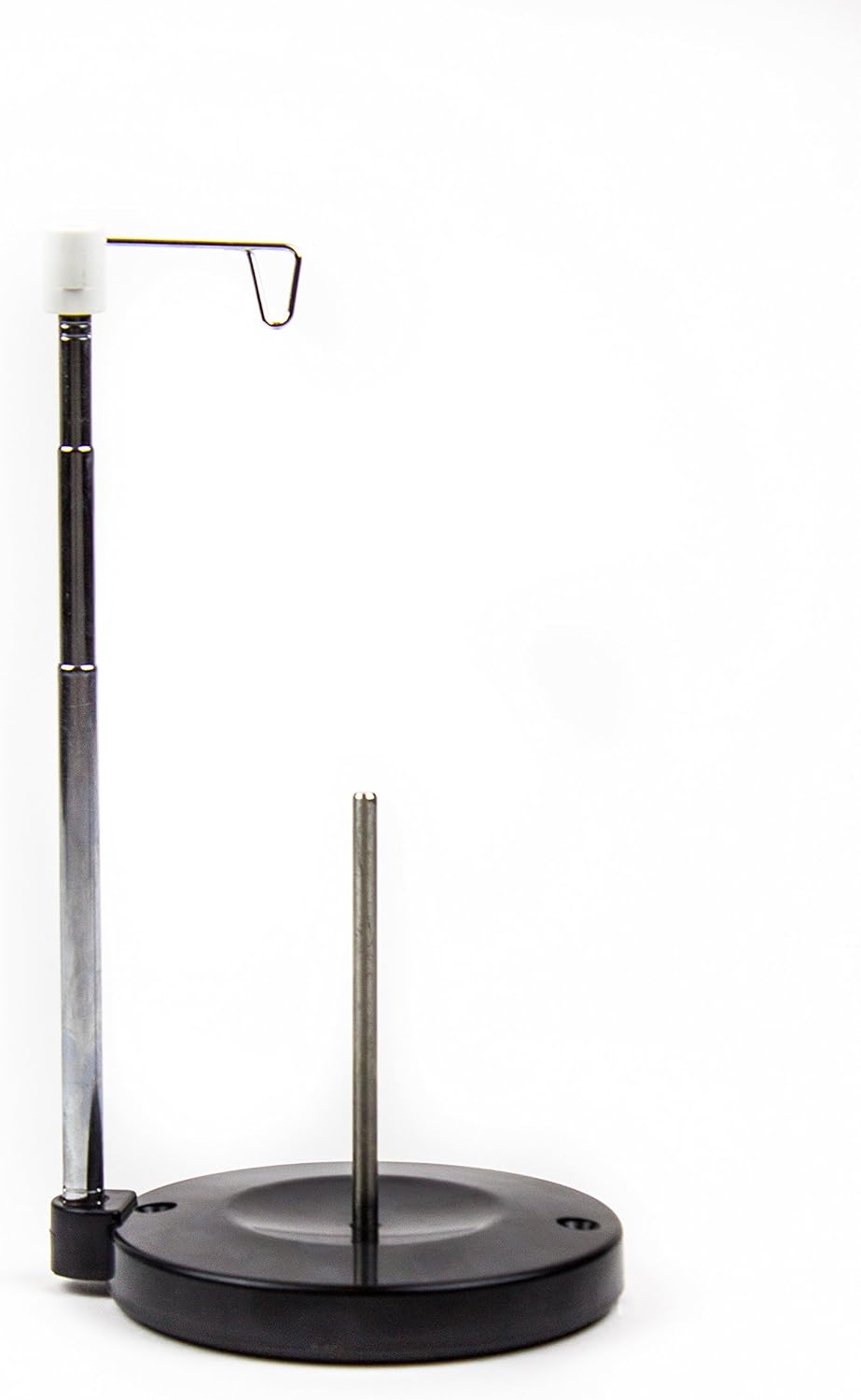 Adjustable Single Thread Spool Holder – Stand alone Embroidery. Sewing or Quilting Thread Holder or Stand – Ensures Smoother Feed = Heavy Plastic Base - Image 3