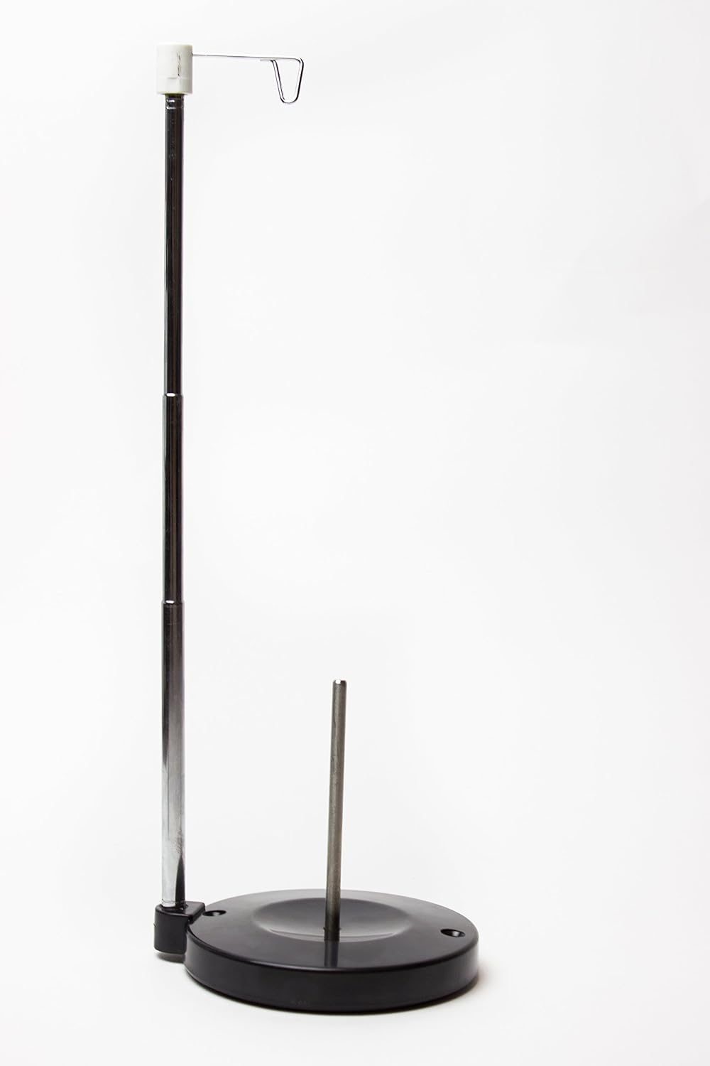 Adjustable Single Thread Spool Holder – Stand alone Embroidery. Sewing or Quilting Thread Holder or Stand – Ensures Smoother Feed = Heavy Plastic Base - Image 2